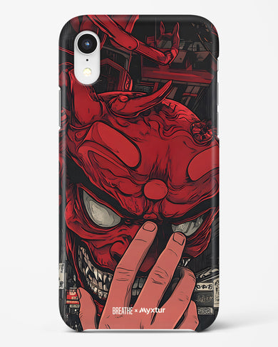 Oni Mask [BREATHE] Hard Case Phone Cover (Apple)