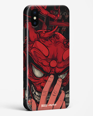 Oni Mask [BREATHE] Hard Case Phone Cover (Apple)