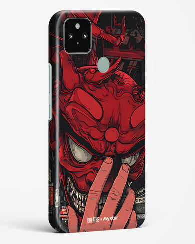 Oni Mask [BREATHE] Hard Case Phone Cover (Google)