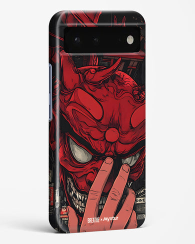 Oni Mask [BREATHE] Hard Case Phone Cover (Google)