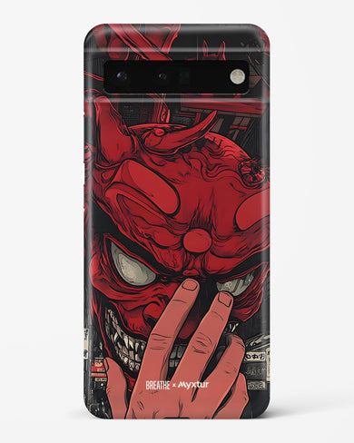 Oni Mask [BREATHE] Hard Case Phone Cover (Google)