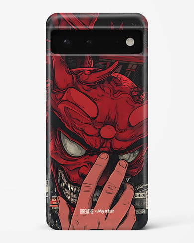 Oni Mask [BREATHE] Hard Case Phone Cover (Google)