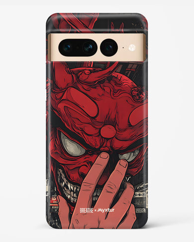 Oni Mask [BREATHE] Hard Case Phone Cover (Google)