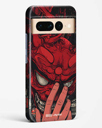 Oni Mask [BREATHE] Hard Case Phone Cover (Google)