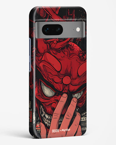 Oni Mask [BREATHE] Hard Case Phone Cover (Google)