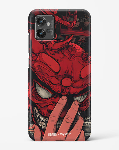 Oni Mask [BREATHE] Hard Case Phone Cover (Motorola)