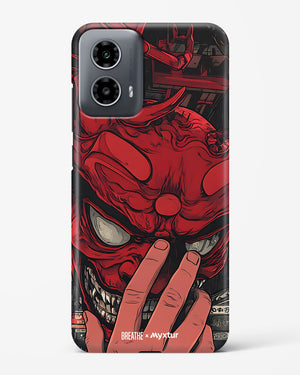 Oni Mask [BREATHE] Hard Case Phone Cover (Motorola)