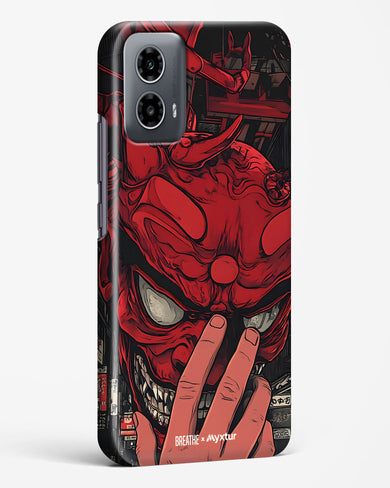 Oni Mask [BREATHE] Hard Case Phone Cover (Motorola)