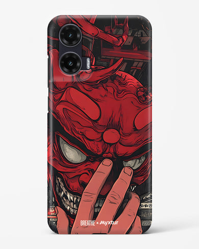 Oni Mask [BREATHE] Hard Case Phone Cover (Motorola)