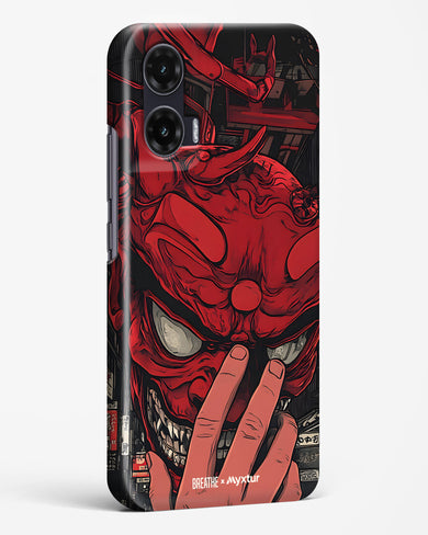 Oni Mask [BREATHE] Hard Case Phone Cover (Motorola)