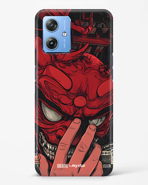 Oni Mask [BREATHE] Hard Case Phone Cover (Motorola)