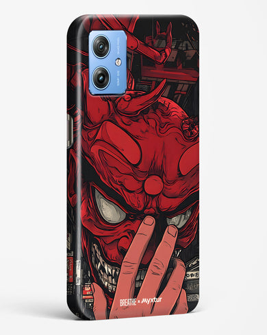 Oni Mask [BREATHE] Hard Case Phone Cover (Motorola)