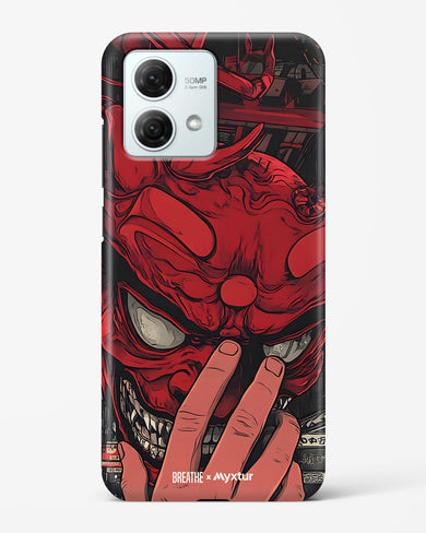 Oni Mask [BREATHE] Hard Case Phone Cover (Motorola)