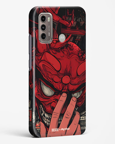 Oni Mask [BREATHE] Hard Case Phone Cover (Motorola)