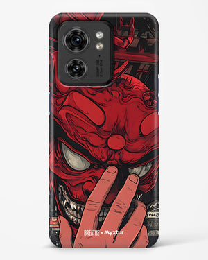 Oni Mask [BREATHE] Hard Case Phone Cover (Motorola)