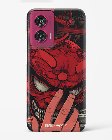 Oni Mask [BREATHE] Hard Case Phone Cover (Motorola)