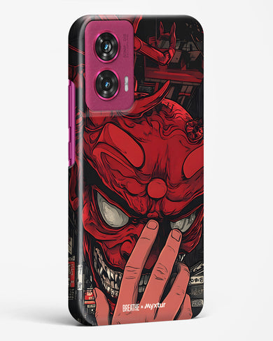 Oni Mask [BREATHE] Hard Case Phone Cover (Motorola)
