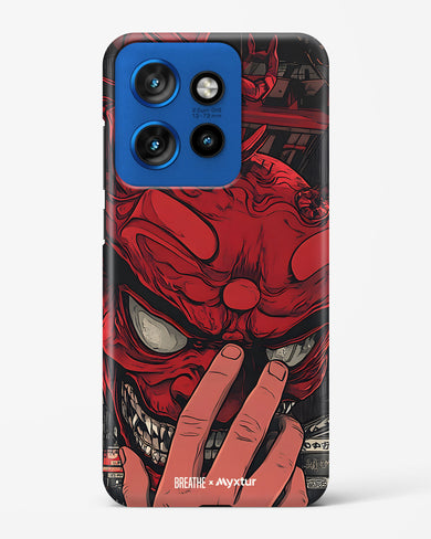 Oni Mask [BREATHE] Hard Case Phone Cover (Motorola)