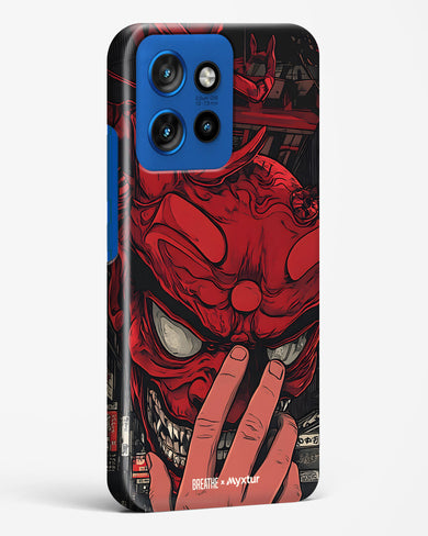 Oni Mask [BREATHE] Hard Case Phone Cover (Motorola)