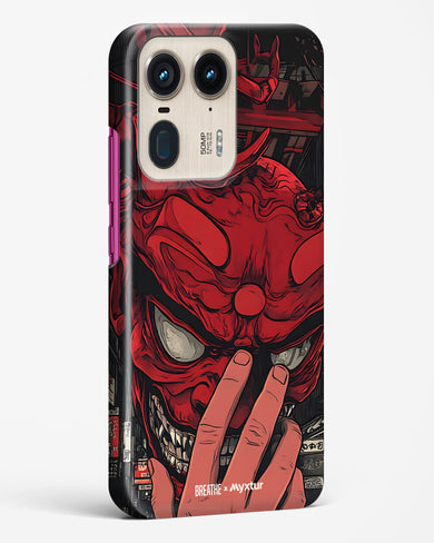Oni Mask [BREATHE] Hard Case Phone Cover (Motorola)