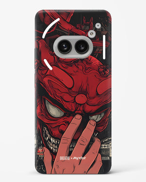 Oni Mask [BREATHE] Hard Case Phone Cover (Nothing)