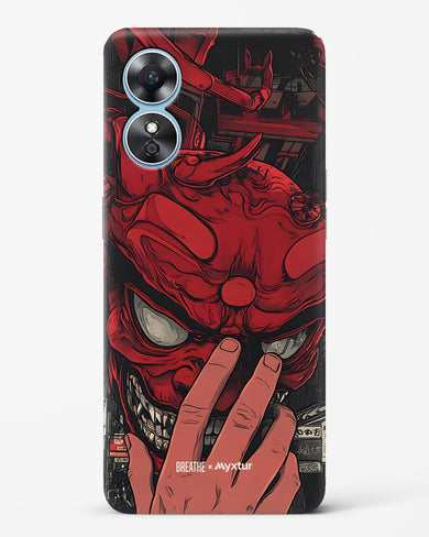 Oni Mask [BREATHE] Hard Case Phone Cover (Oppo)