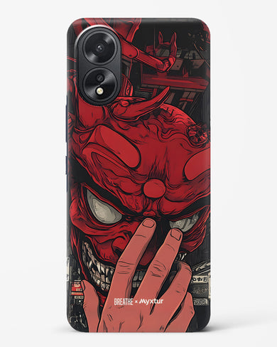 Oni Mask [BREATHE] Hard Case Phone Cover (Oppo)