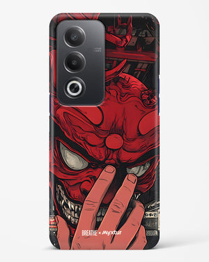 Oni Mask [BREATHE] Hard Case Phone Cover (Oppo)