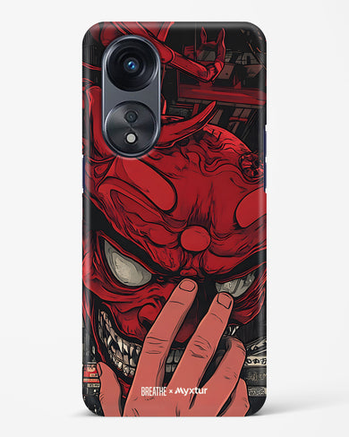 Oni Mask [BREATHE] Hard Case Phone Cover (Oppo)