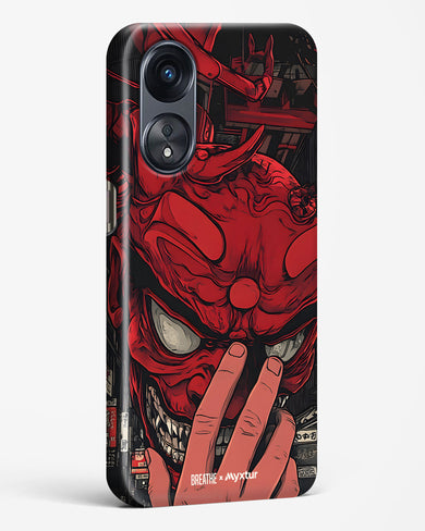 Oni Mask [BREATHE] Hard Case Phone Cover (Oppo)