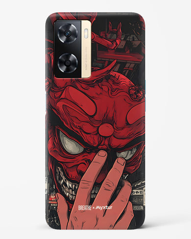 Oni Mask [BREATHE] Hard Case Phone Cover (Oppo)