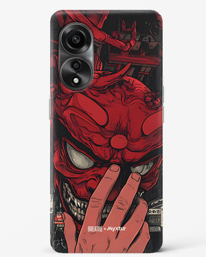 Oni Mask [BREATHE] Hard Case Phone Cover (Oppo)