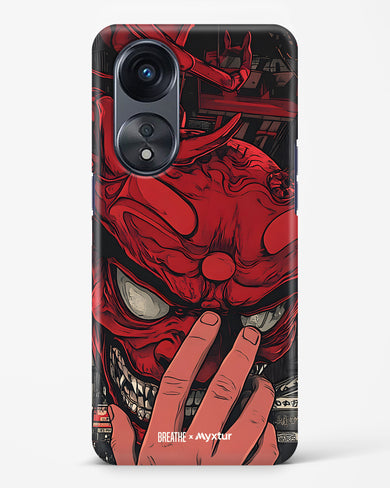 Oni Mask [BREATHE] Hard Case Phone Cover (Oppo)