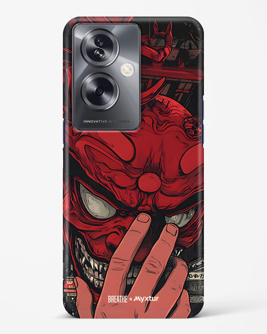 Oni Mask [BREATHE] Hard Case Phone Cover (Oppo)