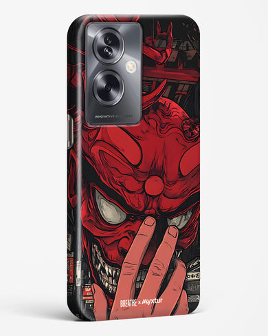 Oni Mask [BREATHE] Hard Case Phone Cover (Oppo)