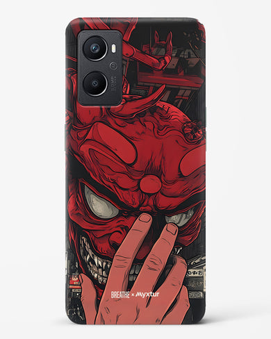 Oni Mask [BREATHE] Hard Case Phone Cover (Oppo)