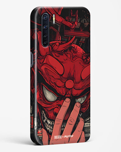 Oni Mask [BREATHE] Hard Case Phone Cover (Oppo)