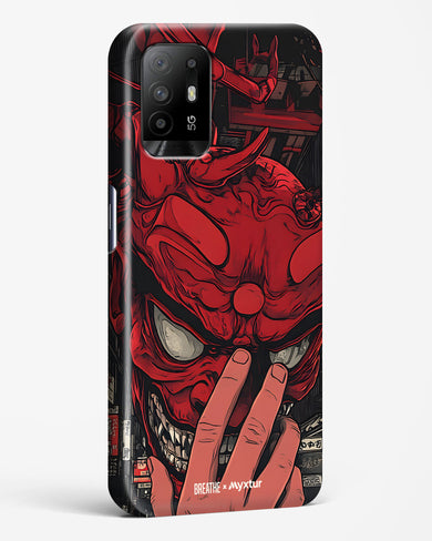 Oni Mask [BREATHE] Hard Case Phone Cover (Oppo)