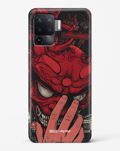 Oni Mask [BREATHE] Hard Case Phone Cover (Oppo)