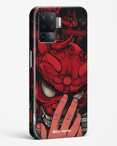 Oni Mask [BREATHE] Hard Case Phone Cover (Oppo)