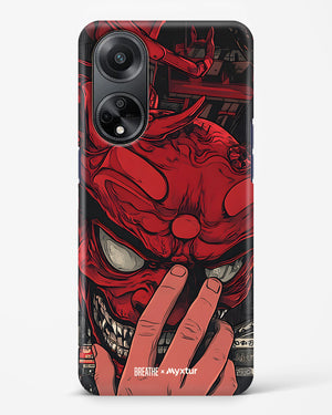 Oni Mask [BREATHE] Hard Case Phone Cover (Oppo)