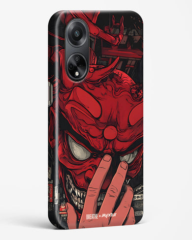 Oni Mask [BREATHE] Hard Case Phone Cover (Oppo)