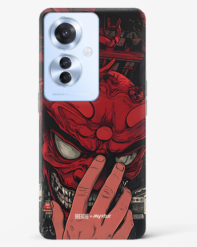 Oni Mask [BREATHE] Hard Case Phone Cover (Oppo)