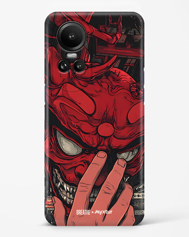 Oni Mask [BREATHE] Hard Case Phone Cover (Oppo)