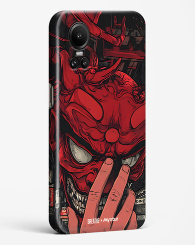 Oni Mask [BREATHE] Hard Case Phone Cover (Oppo)