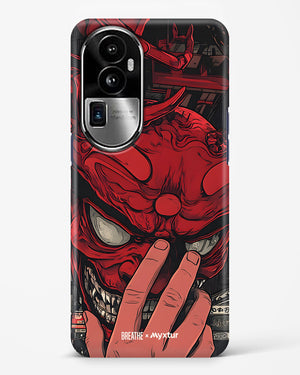 Oni Mask [BREATHE] Hard Case Phone Cover (Oppo)