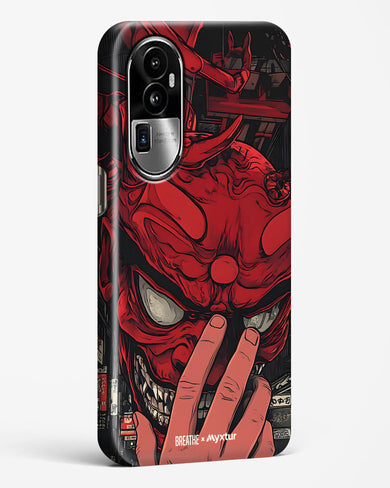 Oni Mask [BREATHE] Hard Case Phone Cover (Oppo)