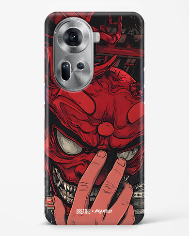 Oni Mask [BREATHE] Hard Case Phone Cover (Oppo)