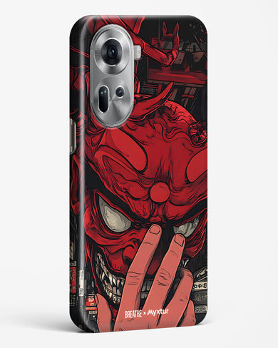 Oni Mask [BREATHE] Hard Case Phone Cover (Oppo)