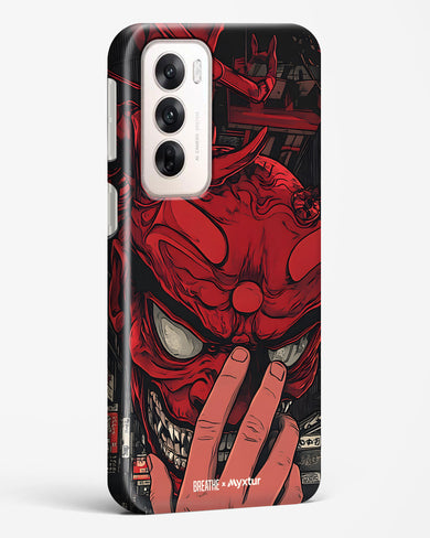 Oni Mask [BREATHE] Hard Case Phone Cover (Oppo)